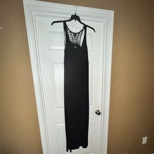 COPY - Black maxi dress from lane Bryant.